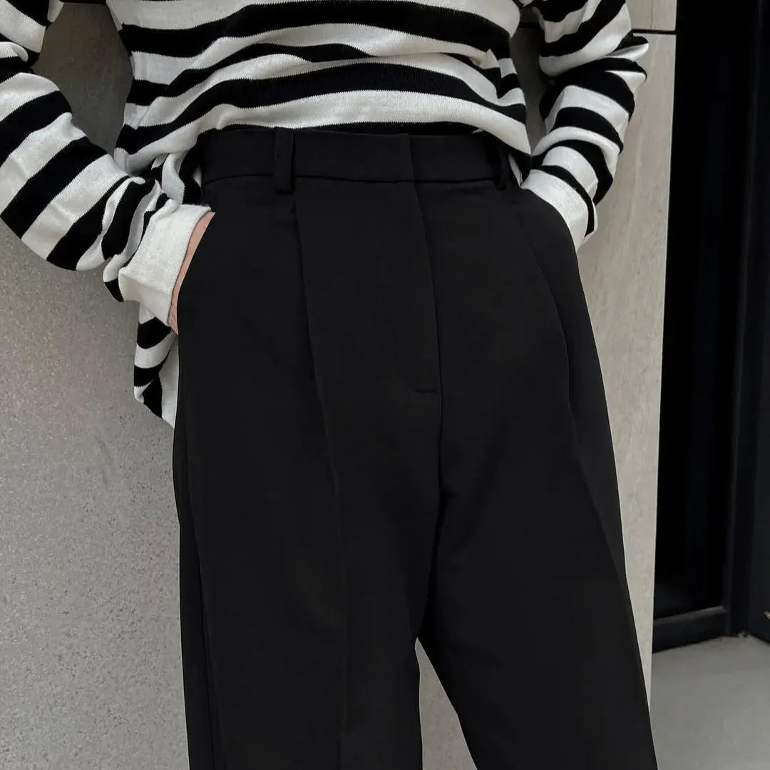 Calça Feminina Reta de Alfaiataria – Casual Chic para Escritório ou Passeio