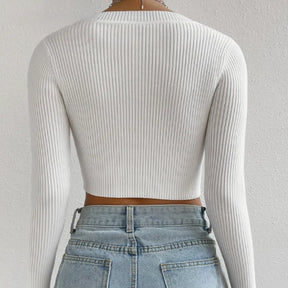 sueter feminino decote quadrado, sueter manga longa, sueter feminino casual, sueter minimalista, sueter feminino inverno, blusa feminina elegante
