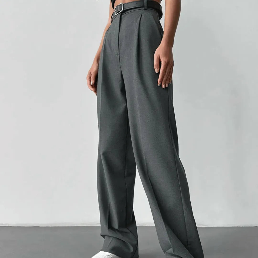 Calça Feminina Reta de Alfaiataria – Casual Chic para Escritório ou Passeio