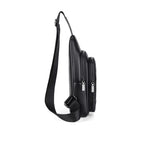 Bag Masculina Casual de Couro Genuíno Italiano