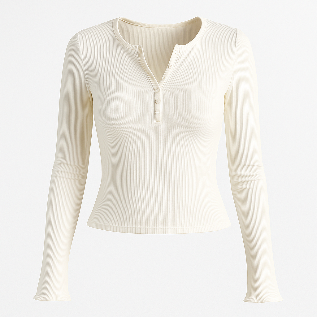 blusa feminina manga longa, blusa canelada slim, blusa feminina botões, tricô de malha feminina, moda casual feminina, blusa viscose elastano, blusa feminina inverno