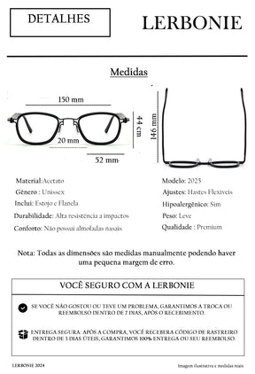 Armação de Óculos Feminina Livian