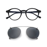 PRETO COM LENTE CINZA