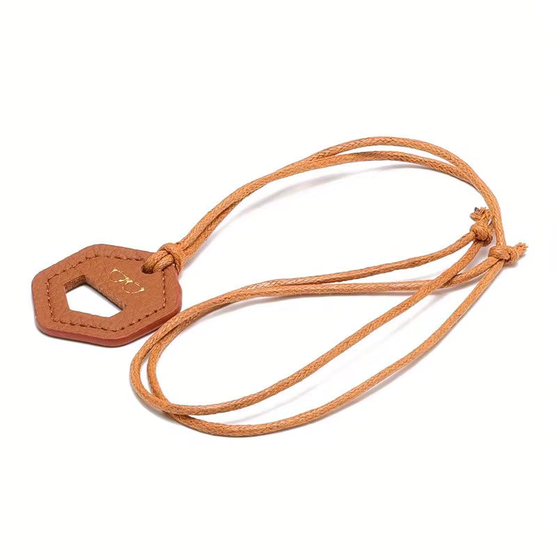 Cordão de óculos de couro