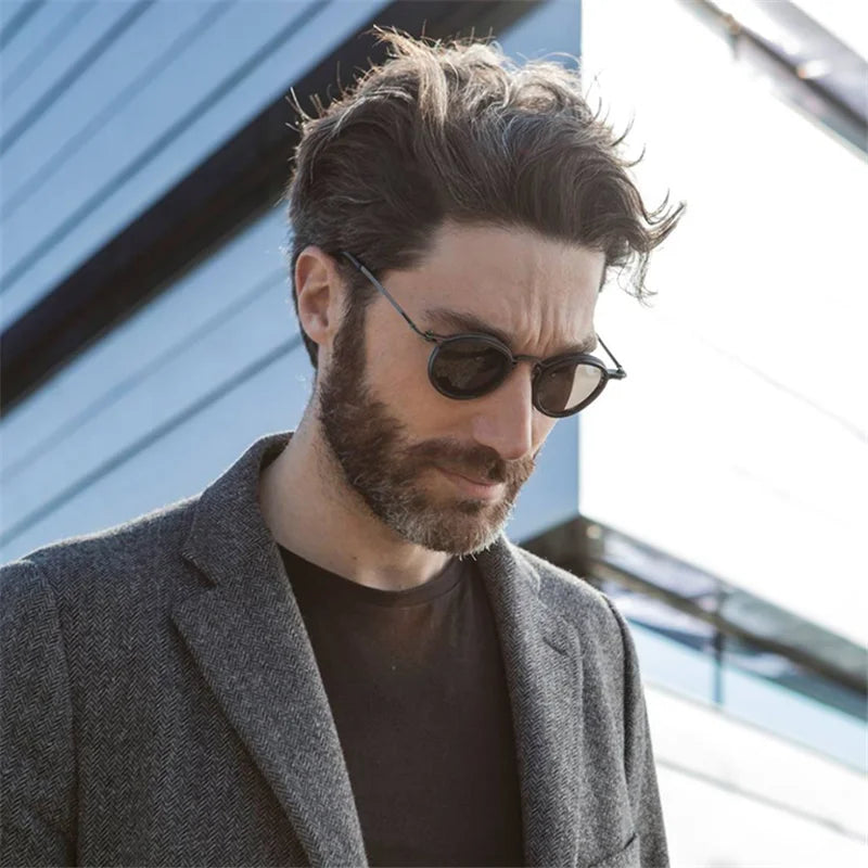 Óculos de Sol Masculino Exclusivo com Lente Polarizada UV 400