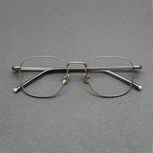 Armação de Óculos Unissex Vintage Titanium