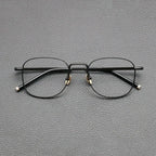Armação de Óculos Unissex Vintage Titanium