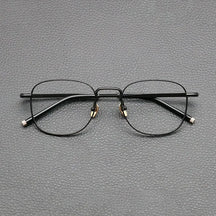 Armação de Óculos Unissex Vintage Titanium